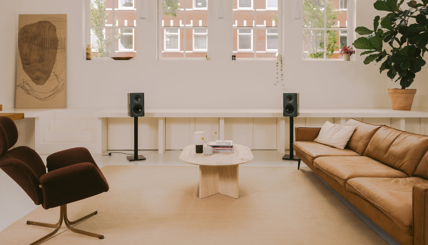 You don’t just hear the loudspeaker. You hear the room.